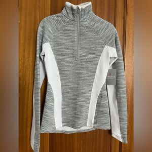 New Athleta XXS Snowscape Half-Zip